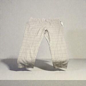 Calvin Klein Gray Checkered Pants